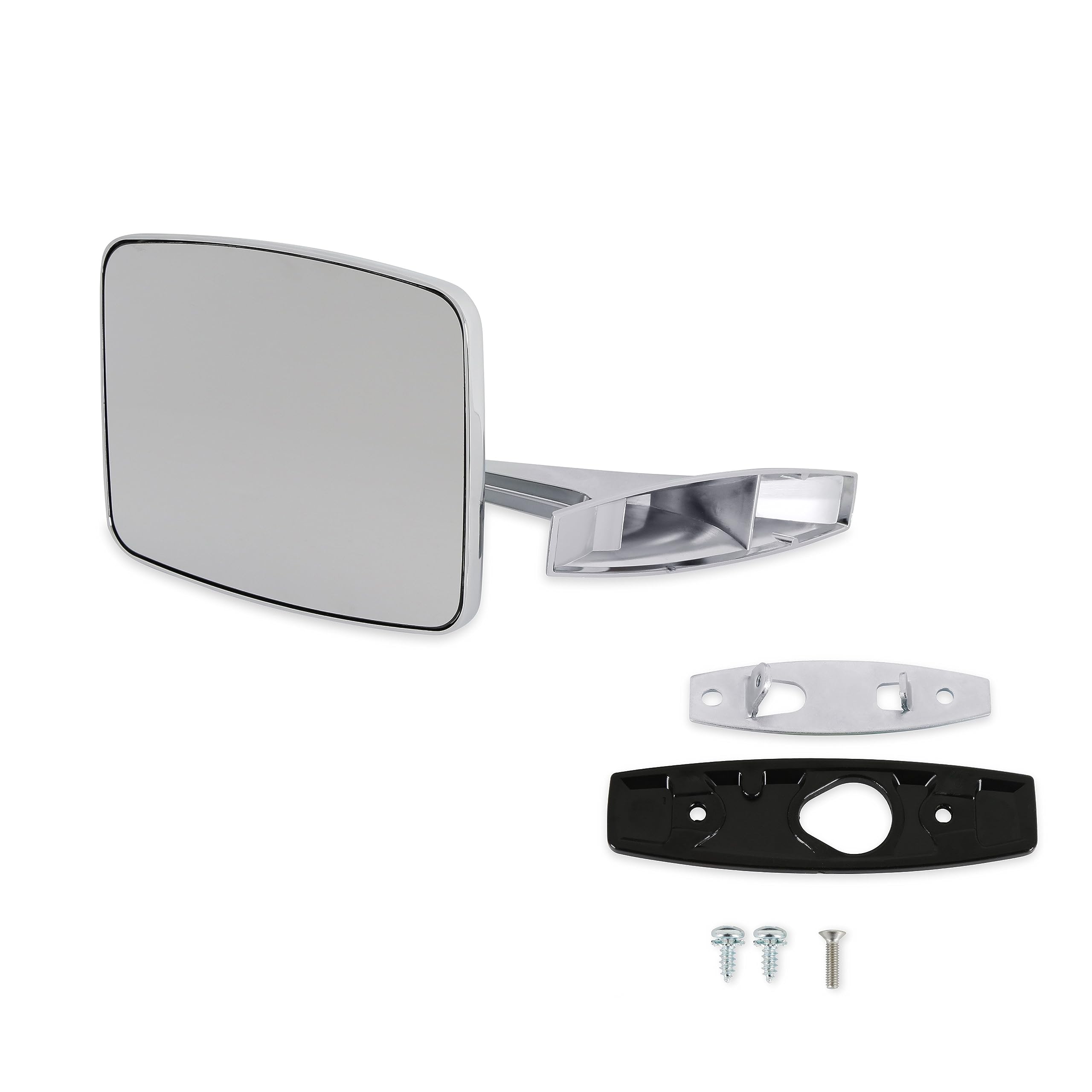 Brothers Trucks Outside Mirror OMA7387 - Chrome - Rectangle - Left/Right - Each