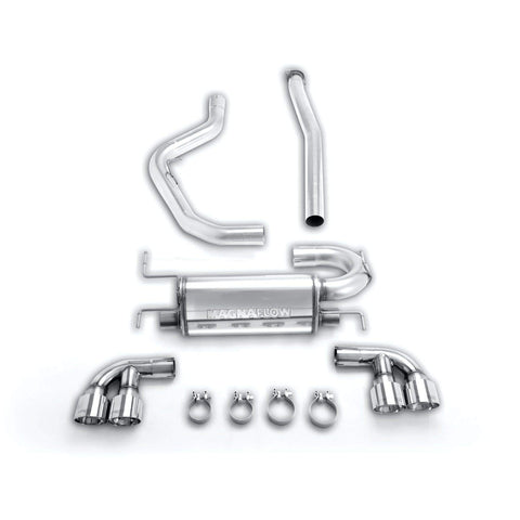 Performance MagnaFlow Exhaust System 16824: Cat-Back, Street Series, Compatible with 2008-2014 Subaru Impreza