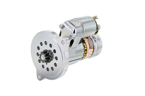 Chrome Powermaster 19103 Alternator (Mini [SB] All A/T & M/T with 157T Flywheel 3/4" Depth)