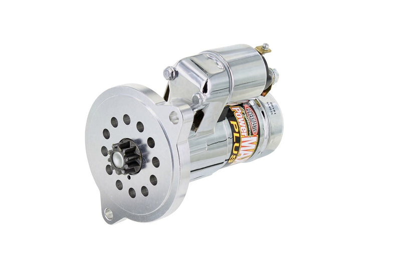 Chrome Powermaster 19103 Alternator (Mini [SB] All A/T & M/T with 157T Flywheel 3/4" Depth)
