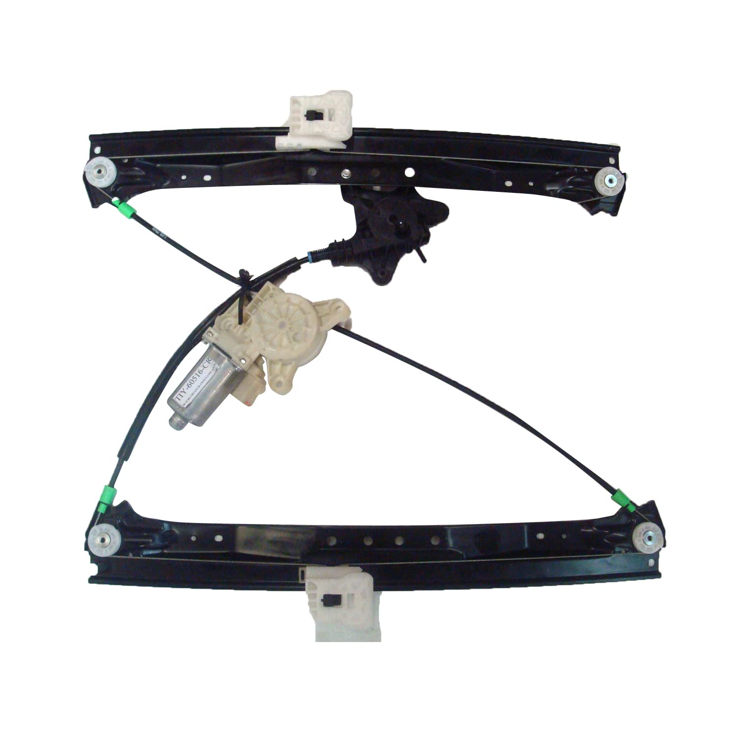Power Window Motor and Regulator Assembly TYC 660426 Front Left-Side Compatible with 2008-2019 Dodge Grand Caravan