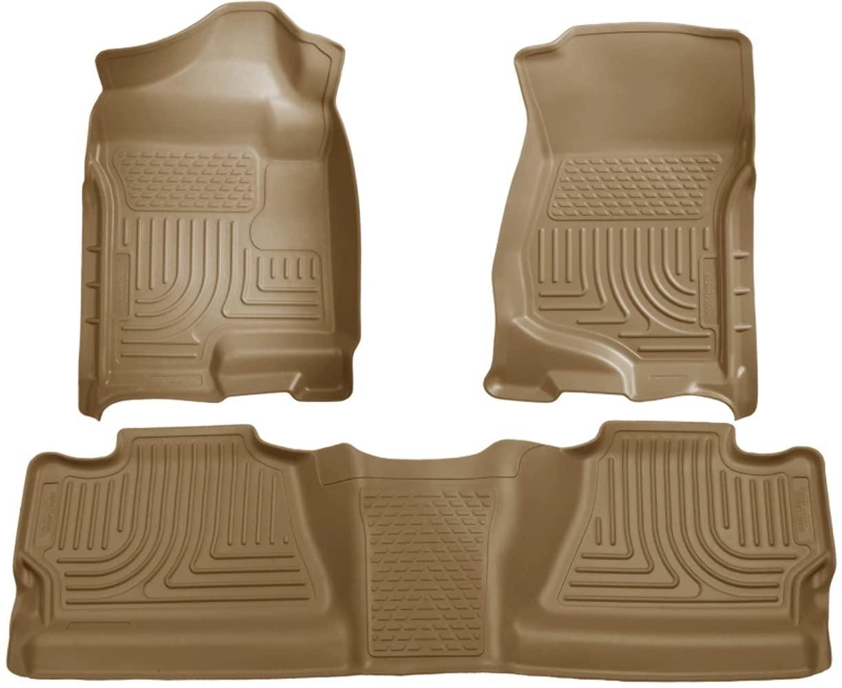 Husky Liners 98202 WeatherBeater Combo Gray 07-12 Chevy Silverado/GMC Sierra Crew Cab