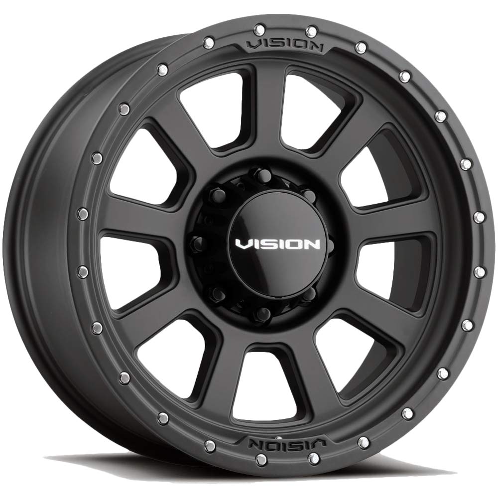 350 Ojos Vision 20x9 8x6.5" +12mm Satin Black Wheel Rim 20" Inch