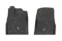 Rough Country Front Flex-Fit Floor Mats for Toyota Tundra (2022–2025) Crew Cab - Custom All-Weather Non-Slip TPE Liners w/Spill Saver Lip