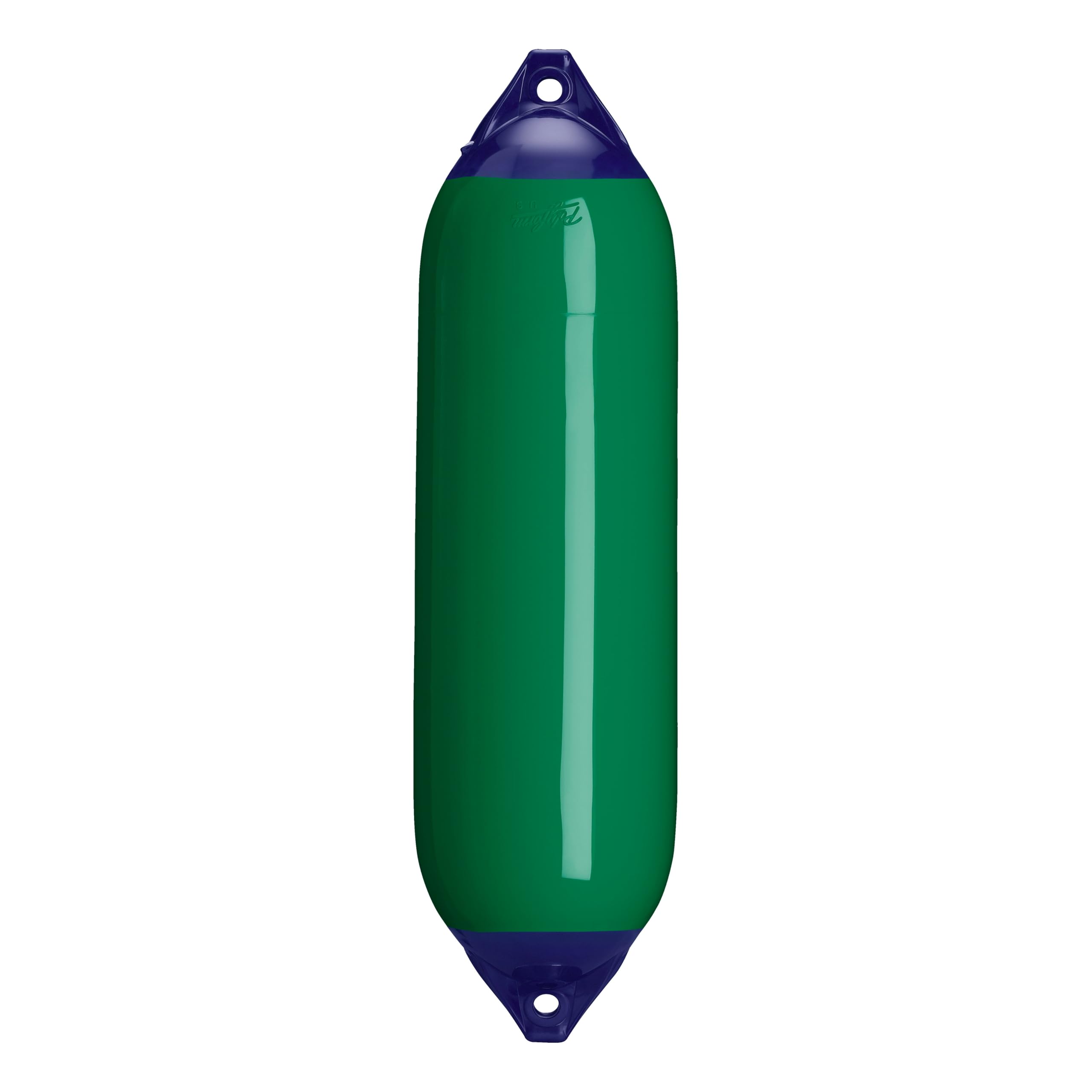 Polyform F-6 Standard Boat Fender F-Series - Forest Green Blue Ropehold