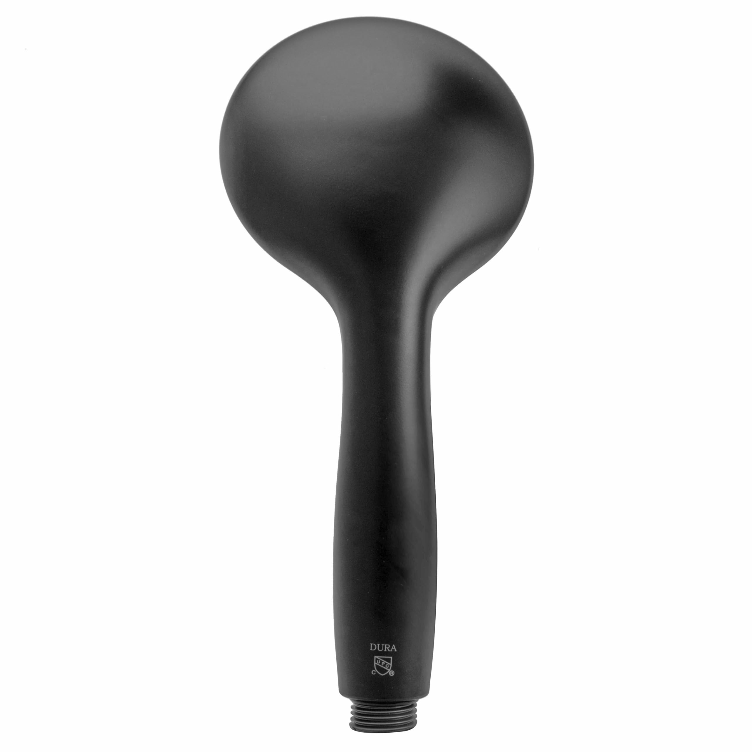 Dura Faucet Handheld Premium RV Shower Wand with Eco-Friendly On/Off Switch (Matte Black)