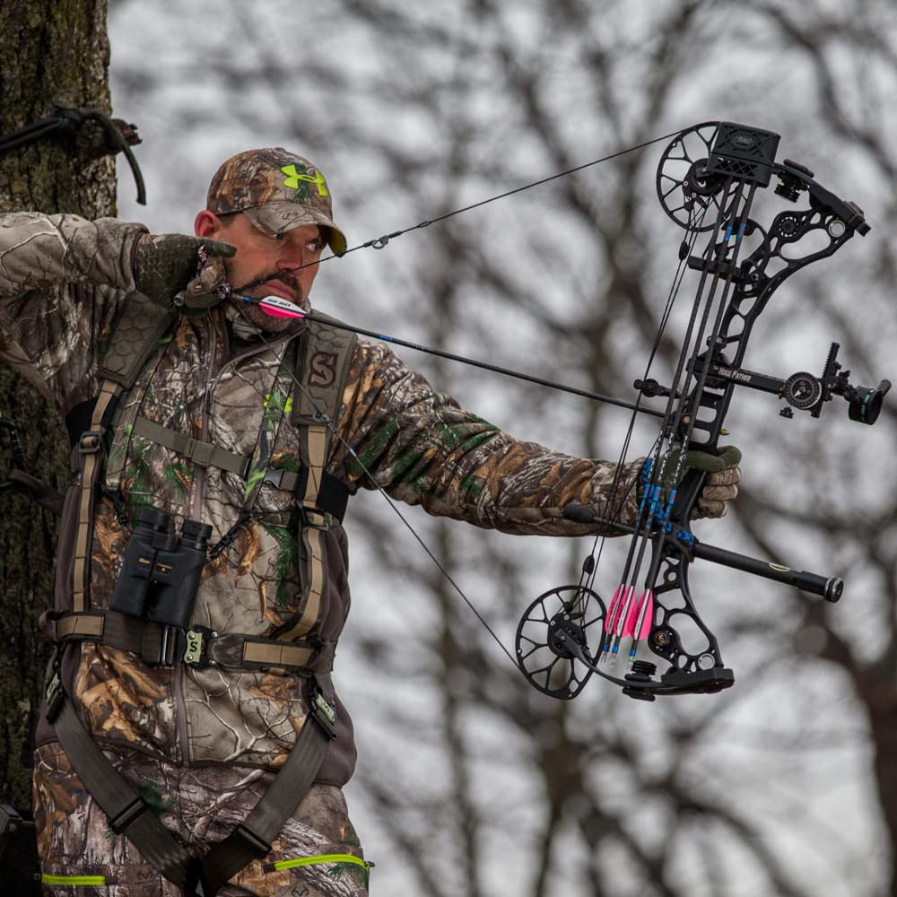 Men's Summit Treestands Pro Safety Harness, Medium, Black (SU83081)