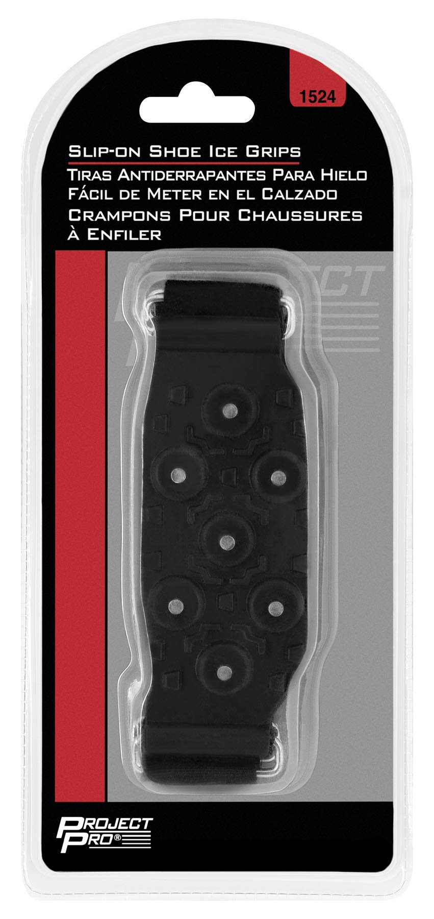 Slip-on Shoe Ice Grips Performance Tool 1524 for Secure Traction on Snow and Ice, Lightweight and Durable Design for Winter Walking and Hiking