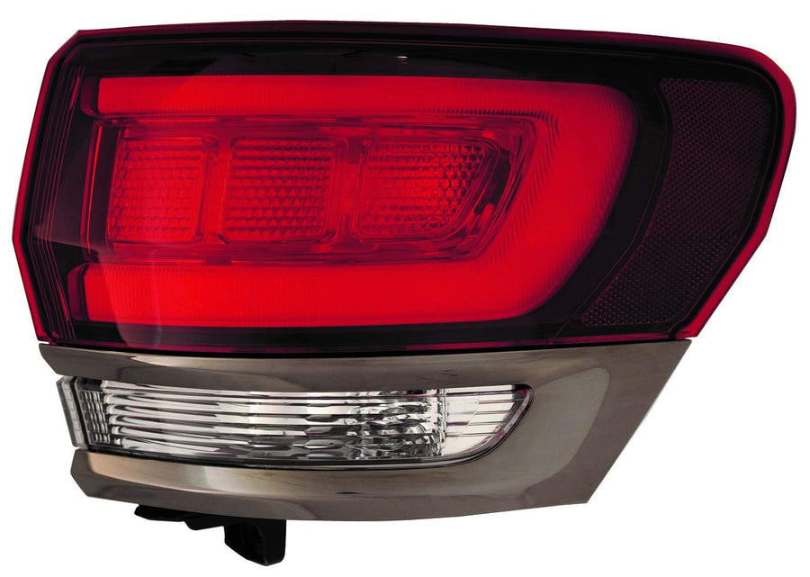 For Jeep Grand Cherokee MAXZONE DEPO-333-1965R-ACN 14-19 Tail Light without Platinum Insert Silver RH Passenger Side CAPA