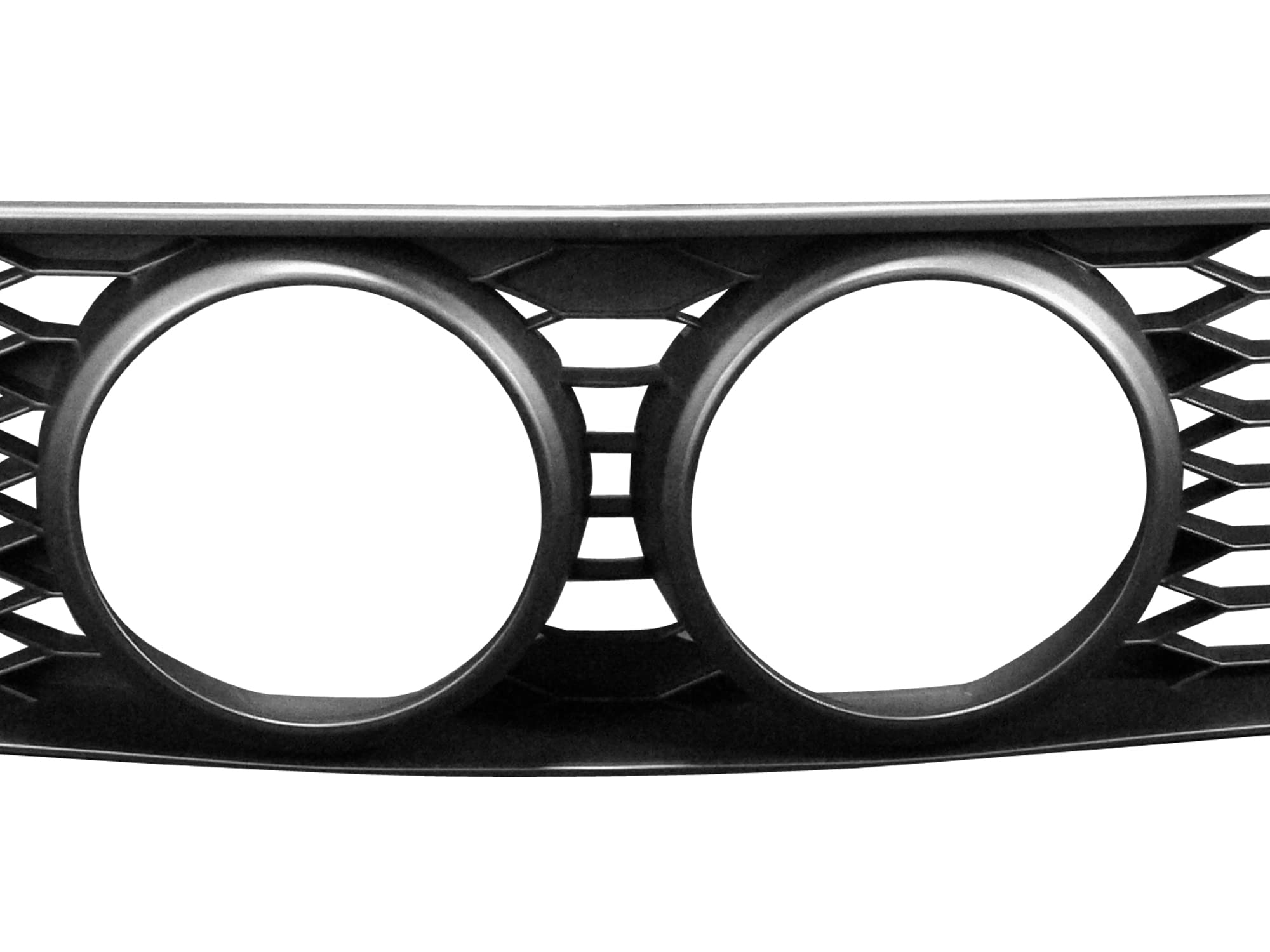 Honeycomb Mesh Front Hood Grille Armordillo USA - Gloss Black Fits 2005-2009 Ford Mustang GT