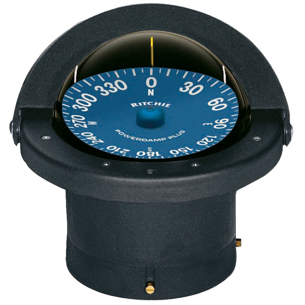 Flush Mount Compass, 4.5 Dial, Black