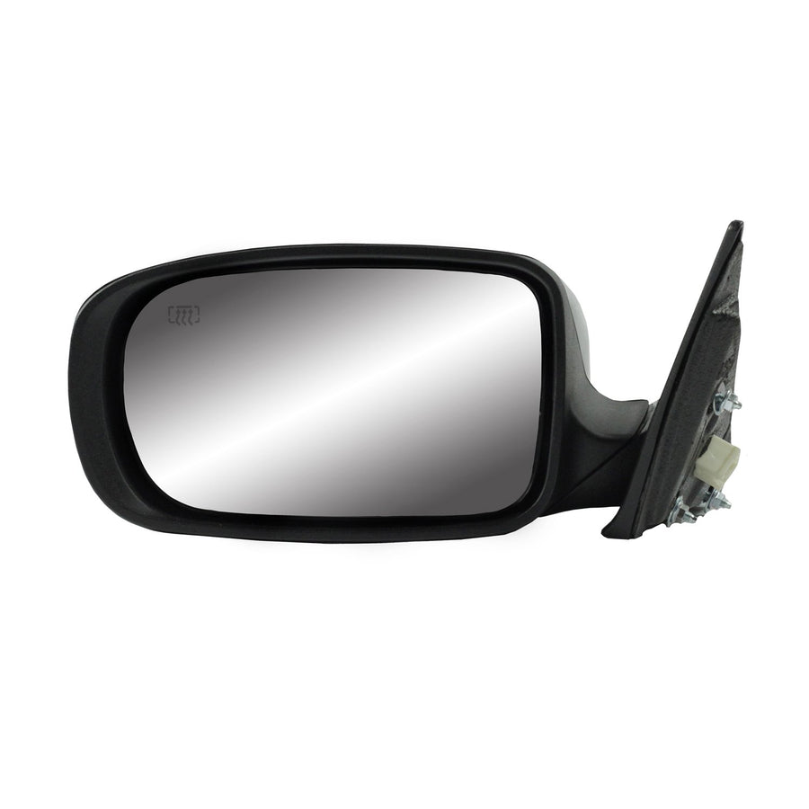 Mirror Driver Side for Chrysler 200 Convertible, Textured Black w/PTM Cover, Heated Power, Foldaway