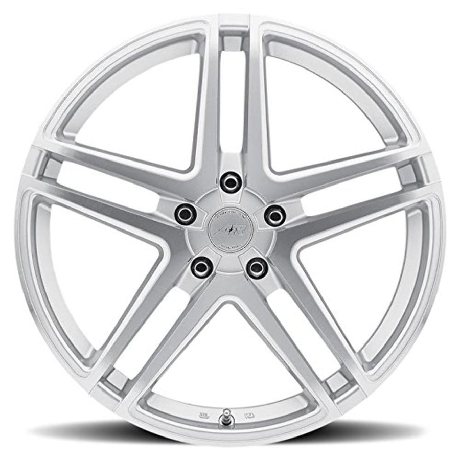 AR907 American Racing Bright Silver Wheel with Machined Face (17x7.5"/5x112mm, +42mm offset)