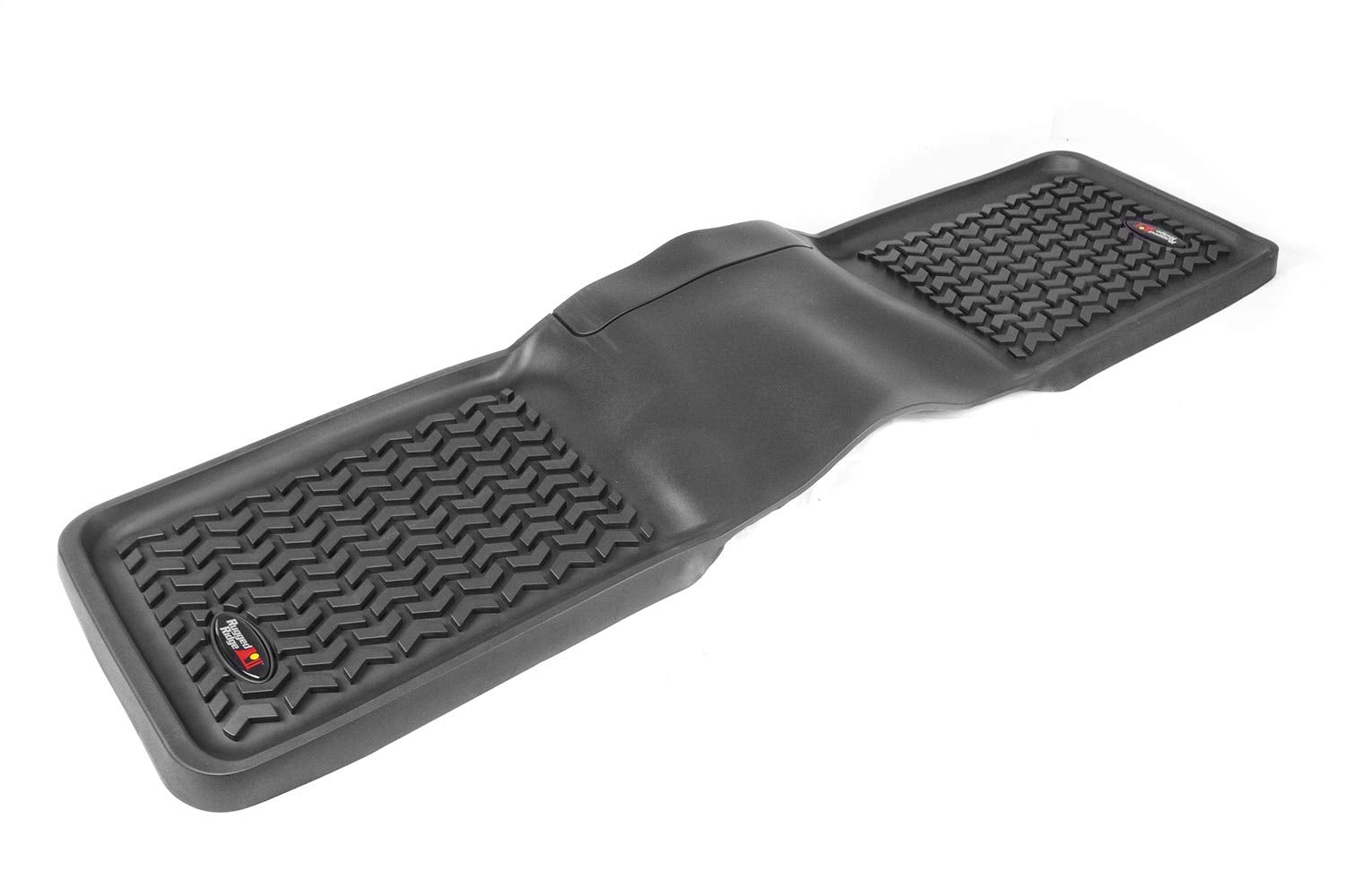 Rear Floor Liners Rugged Ridge for Ford F-150 | All-Terrain, Black | 82952.11 | Fits 2004-2008 Ford F-150