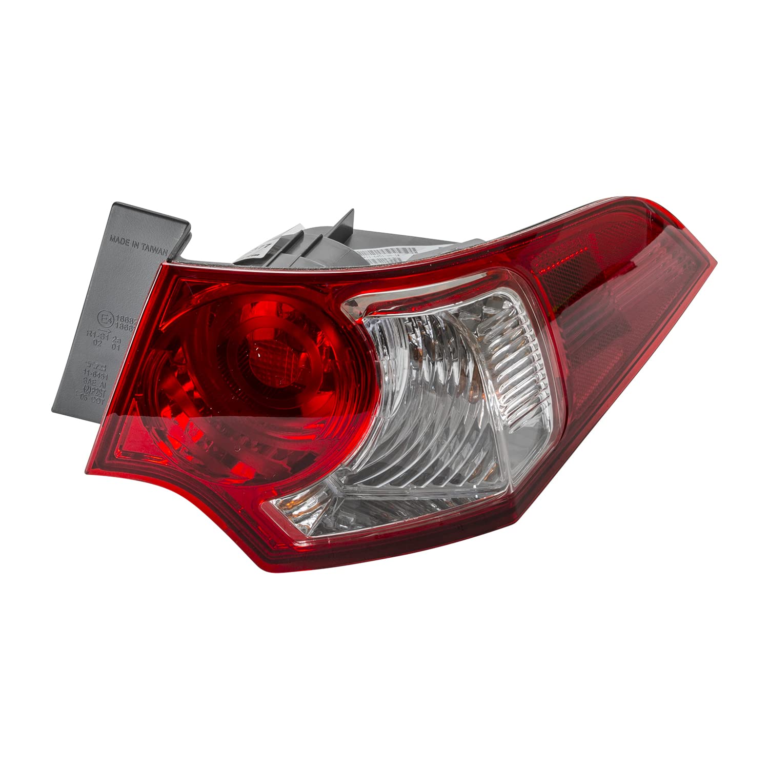 Right TYC Tail Light Assembly Compatible with 2009-2010 Acura TSX