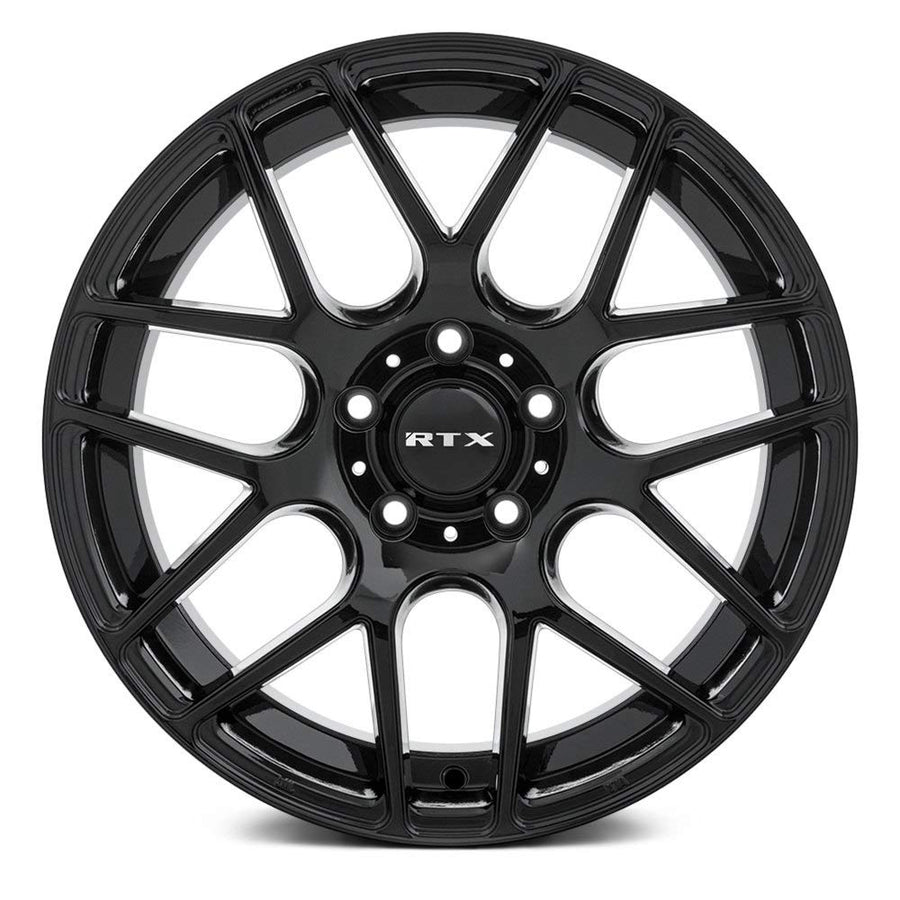 Custom RTX Wheel - 19x8.5, 38 Offset, 5x120.65 Bolt Pattern, 74.1mm Hub - Gloss Black Rim