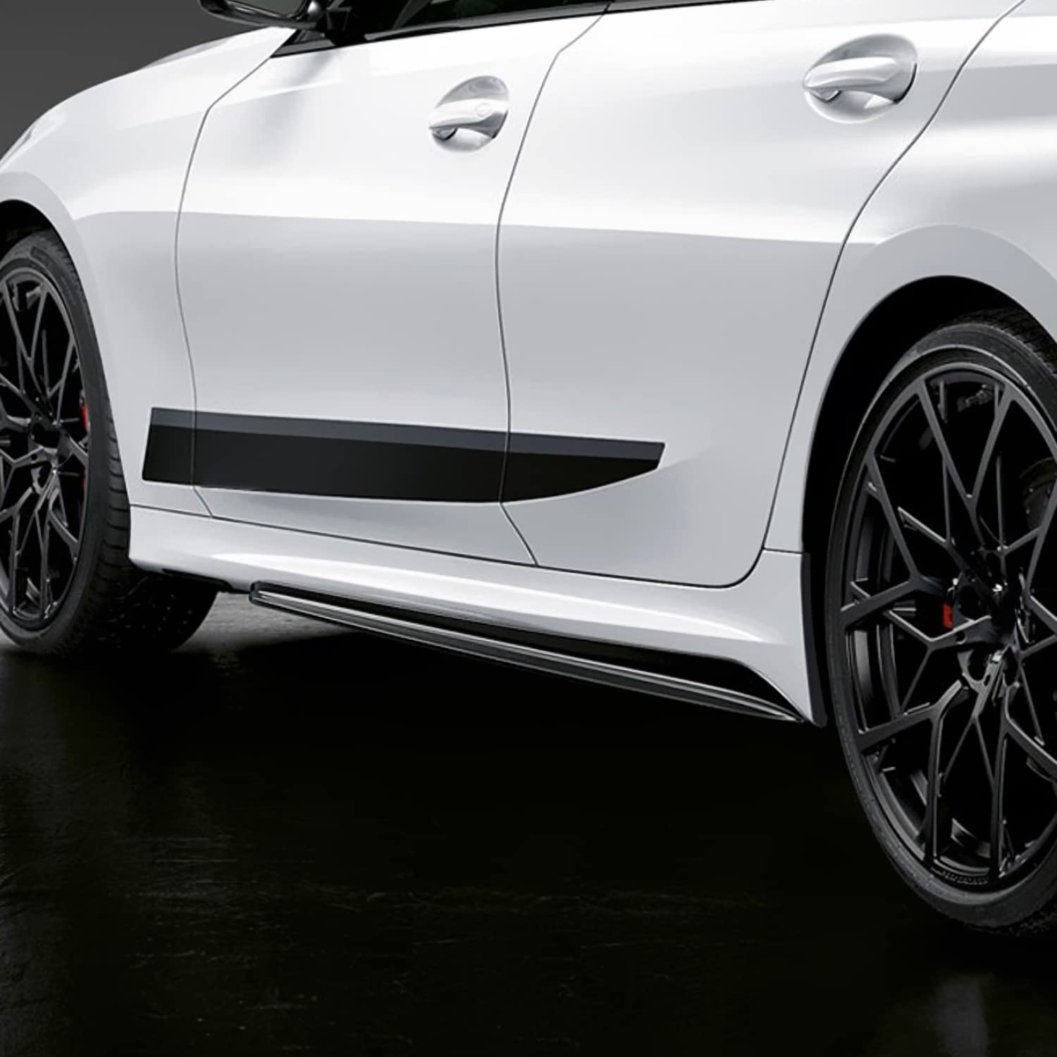 2PC Side Skirts Body Kit Spec-D Tuning Compatible with 2019-2023 BMW G20 3 Series M Performance M340i