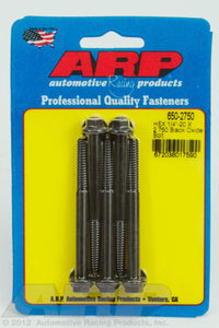 Hex ARP (650-2750) Oxide Bolt, Black