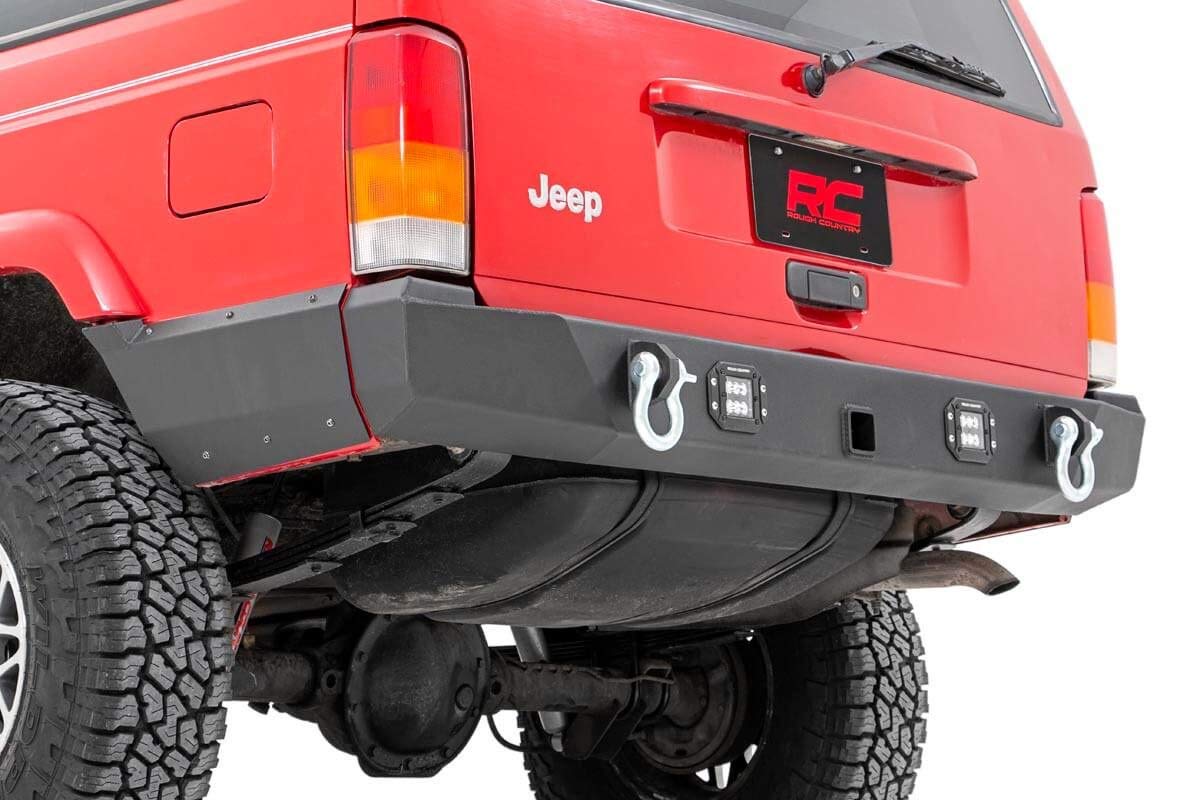 Rough Country Lower Rear Quarter Panel Armor for 97-01 Jeep Cherokee XJ - 10571