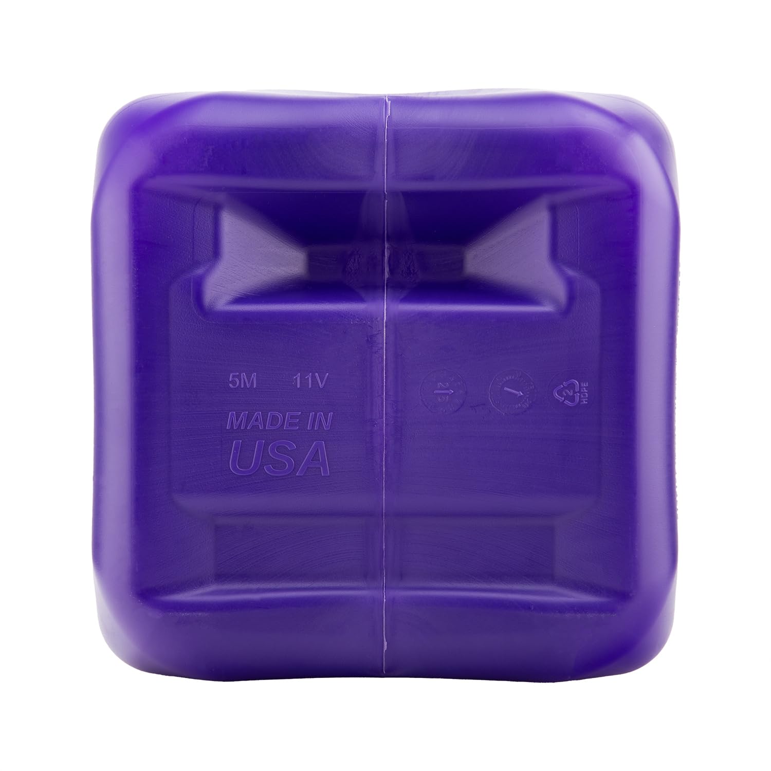 5.5 Gallon VP Racing Motorsport Racing Jug with Contoured Handle, Multipurpose Cap and Rubber Gaskets, Translucent Purple (1 Pack)