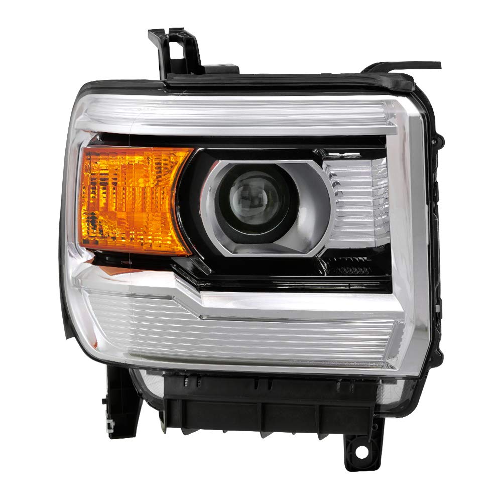 Halogen Spyder Automotive 9039959 Passenger Side Headlamp fits GMC Sierra 1500