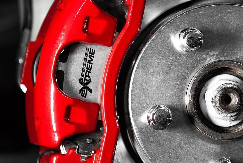 Power Stop S5402 Front Caliper Pair Powder Coated For Chrysler Pacifica, Chrysler Town & Country, Chrysler Voya, Dodge Grand Caravan, Ram C/V, VW Routan [Model Specific]