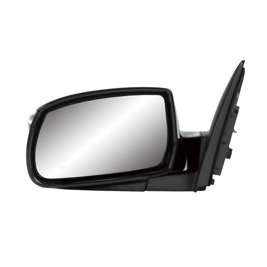 Driver Side Fit Mirror for Hyundai Tucson, Textured Black w/PTM Cover, w/Turn Signal, Foldaway, Heated Power