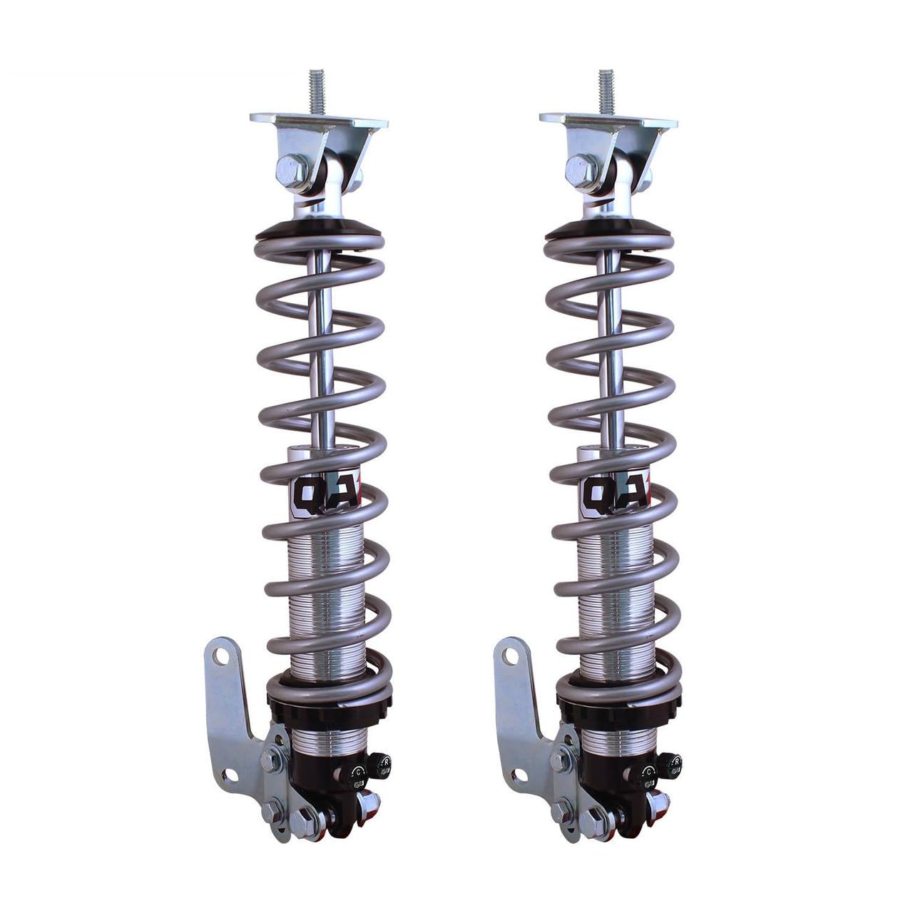 QA1 Coil-Over Shock Kit, Double Adjustable, Twintube, 150 lb/in Spring Rate, Rear, GM A-Body/G-Body 1964-72, Pair