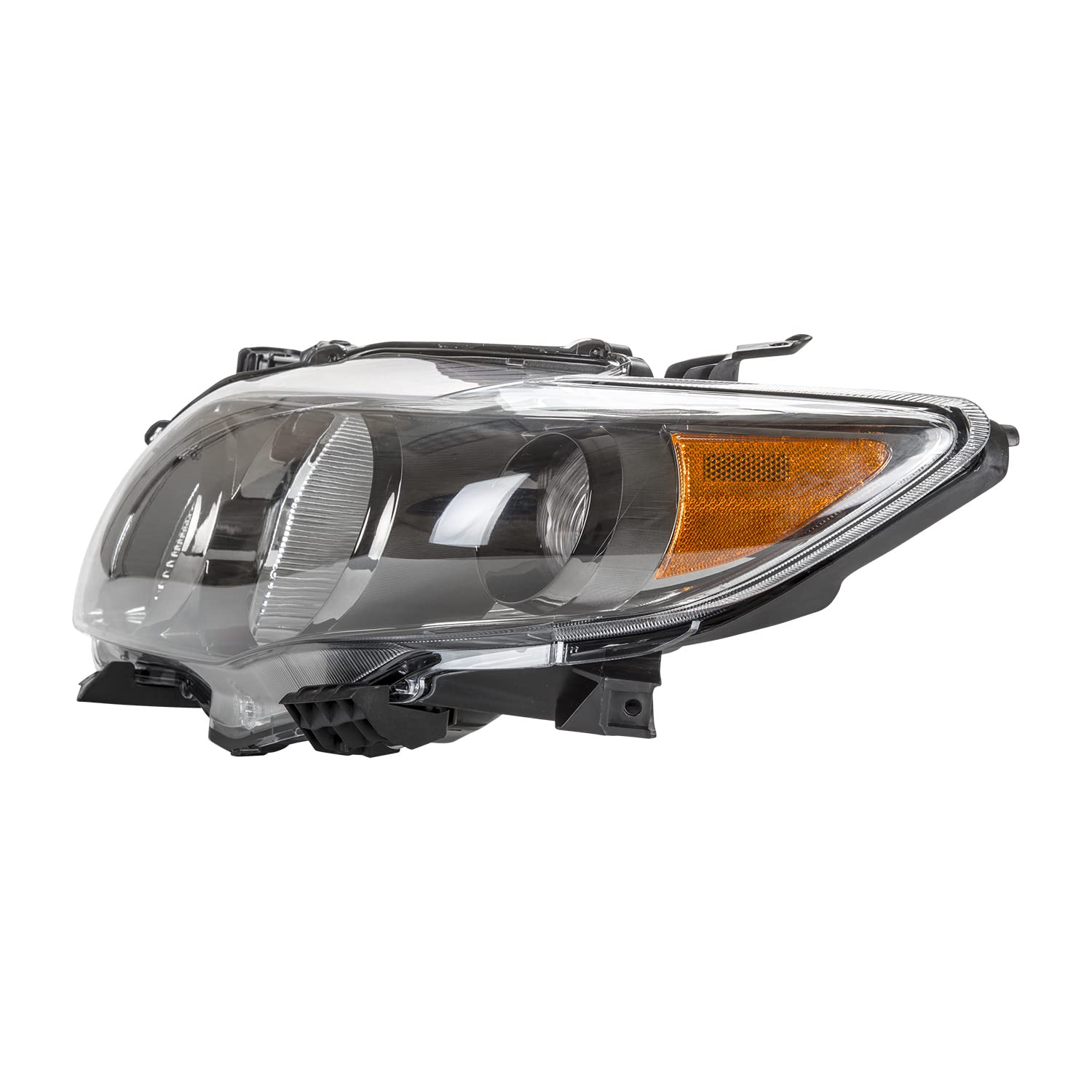 Left TYC Headlight Assembly Compatible with 2009-2010 Toyota Corolla