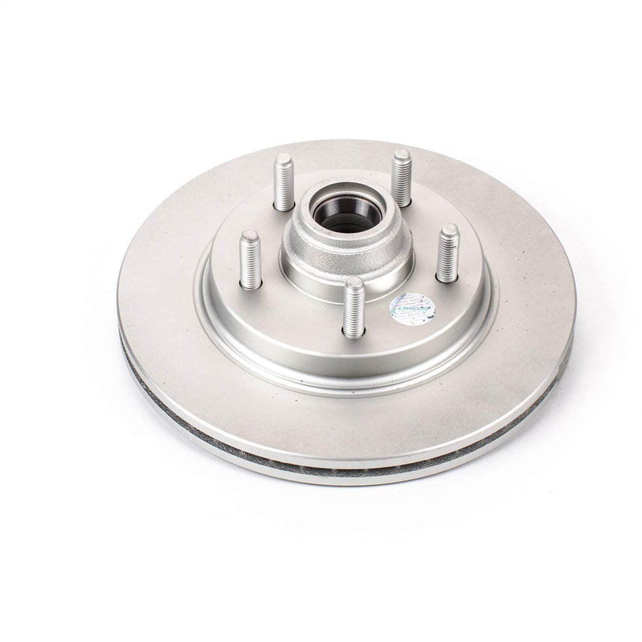 Power Stop front AR8583EVC Evolution Genuine Geomet® Coated Brake Rotor For Ford F-150 2000-2003, Ford F-150 Heritage 2004, Lincoln Blackwood 2002 [Model Specific]