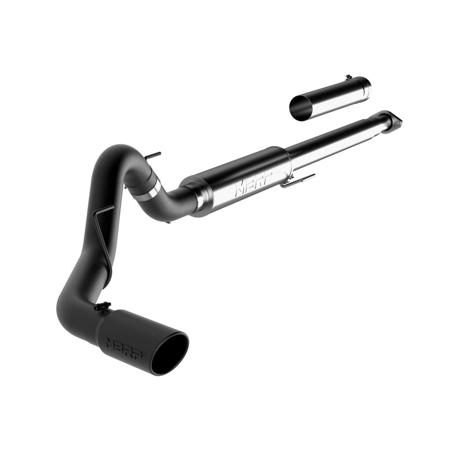 4" MBRP Black Single Cat Back S5259BLK
