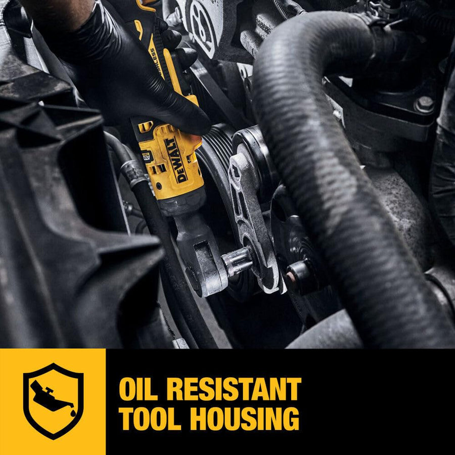 DEWALT 20V MAX Ratchet Set, 70 lbs of Torque, 3/8 inch, Battery and Storage Bag Included (DCF513D1)