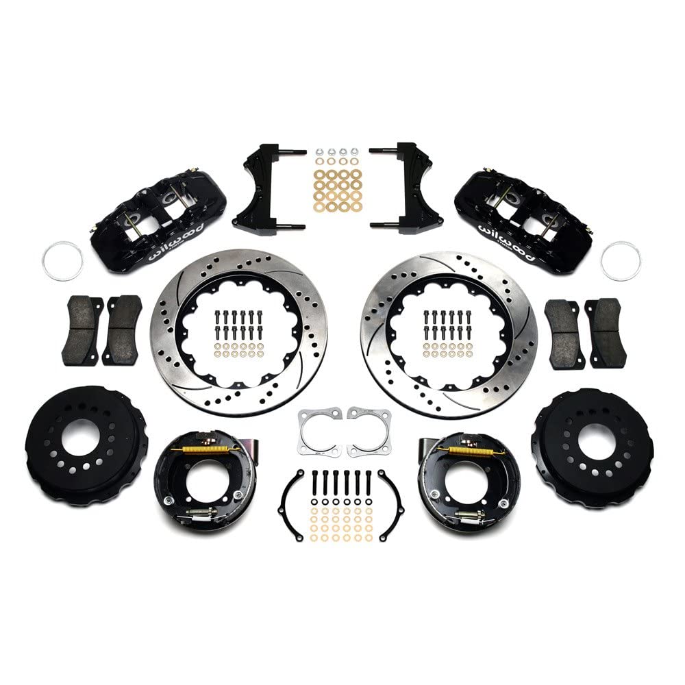 Rear P-Brake Kit AERO4, 14.00", Drilled