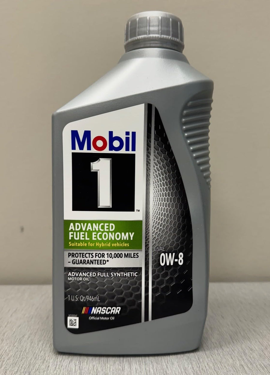 Mobil 1 0W-8 Synthetic Motor Oil JASO GLV-1-6 Quarts (1 Case)