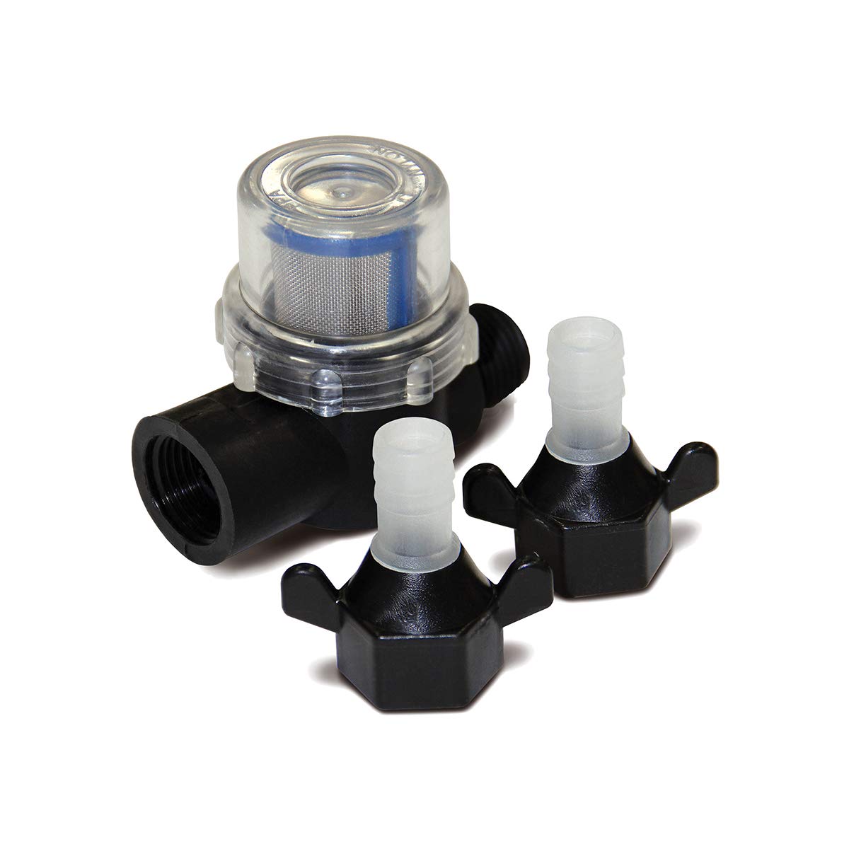 Flow Max Lippert Components 12V RV Water Pump, 3.0 GPM, 50 PSI, 9.5 Max Amp, Self-Priming, Screen Filter Included - 689052