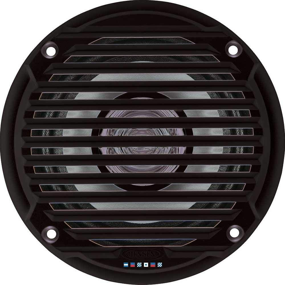 5.25" Jensen MS5006BR Black Dual Cone Waterproof Speakers