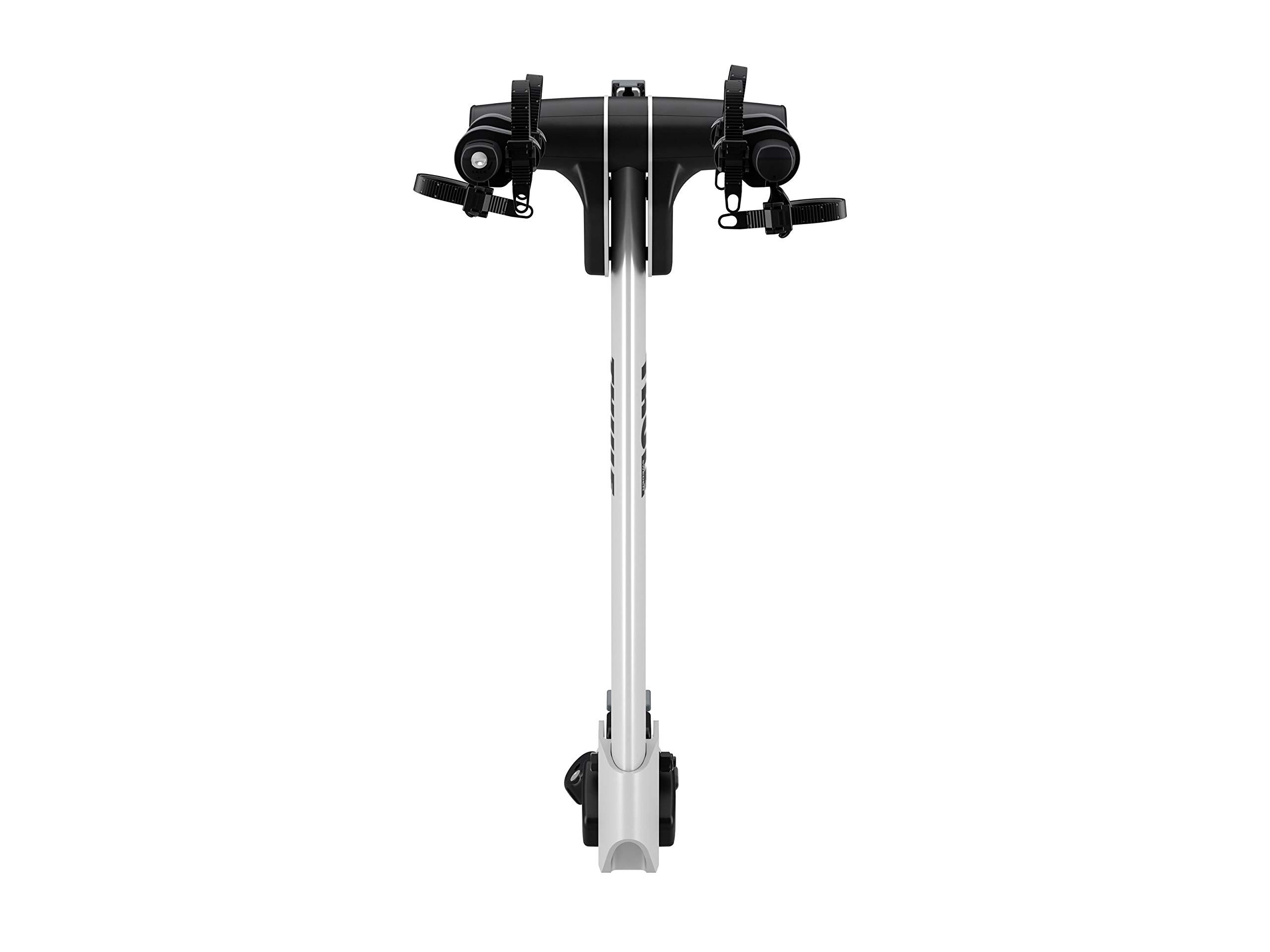 Thule Hanging Helium Pro Bike Rack - Carries 2 Bikes - Lightweight Hitch Bike Rack - Fits 2" and 1.25" receivers - Quick Tool-Free Installation - Tilts for Trunk Access - 75lb Load Capacity