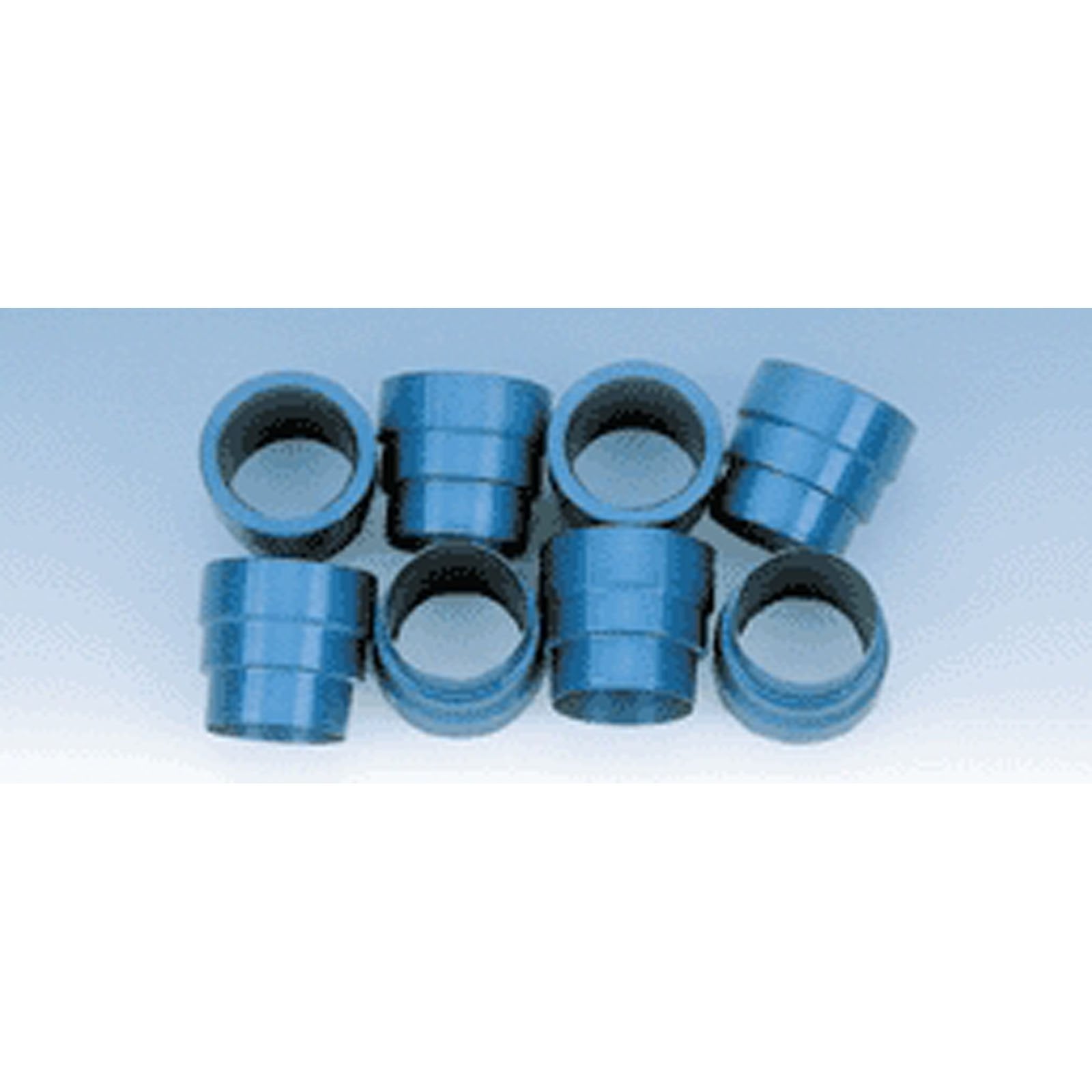 Milodon Blue Anodized Finish 27500 Early Hemi Tube Seal for Chrysler 331/354/392