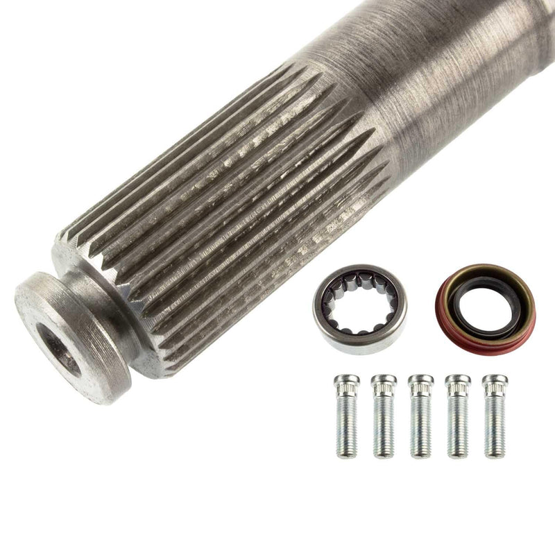 MG27125 TEN Factory Bolt Pattern Spline Drive Axle Shaft Assembly for GM 7.625 Rear 28 Spline 5x4.75 Bolt Pattern 26.56" LH/RH Fits Chevrolet S10 GMC S15 & Sonoma – Replaces 17125, 26009534R, 92-25108
