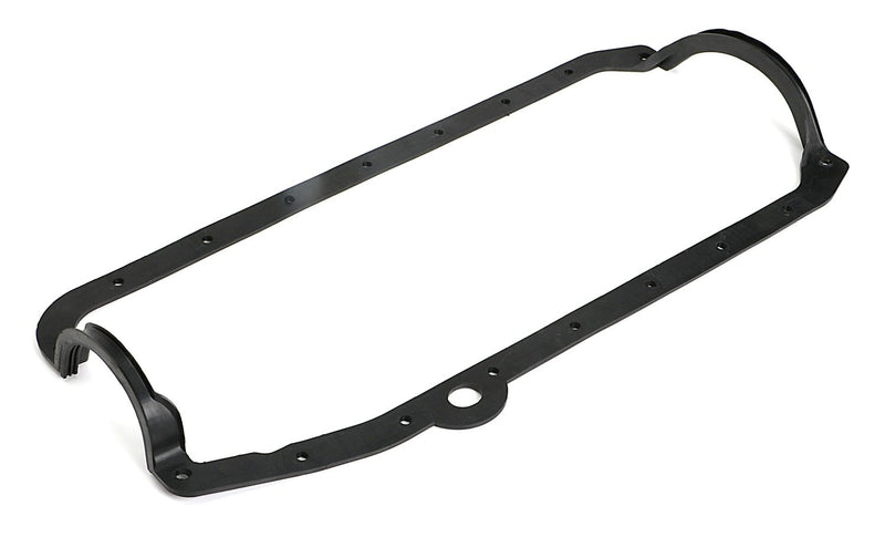 58-79 SBC RUBBER OIL PAN GASKETS TRANS-DAPT PERFORMANCE W/ 2PC REAR SEAL (4337)