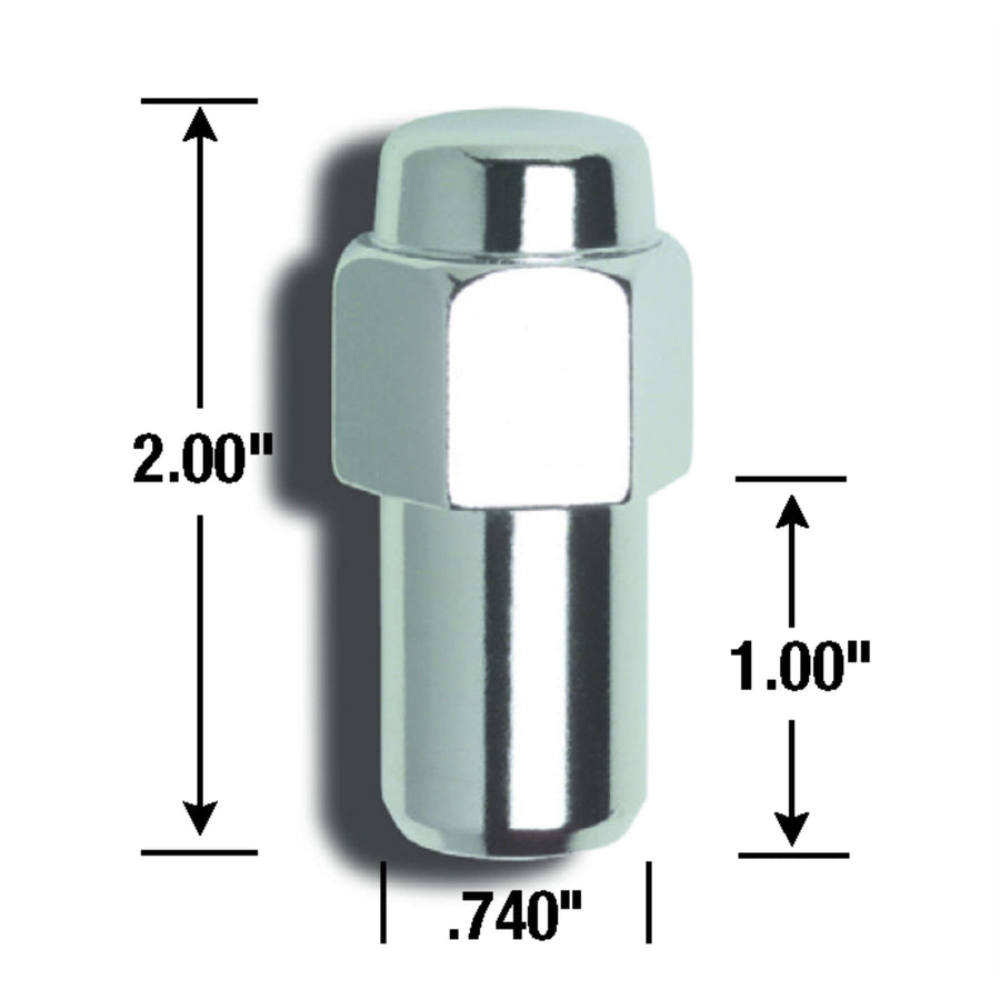 Duplex Mag Lug Nuts Gorilla Automotive 75197B (9/16" Thread Size)