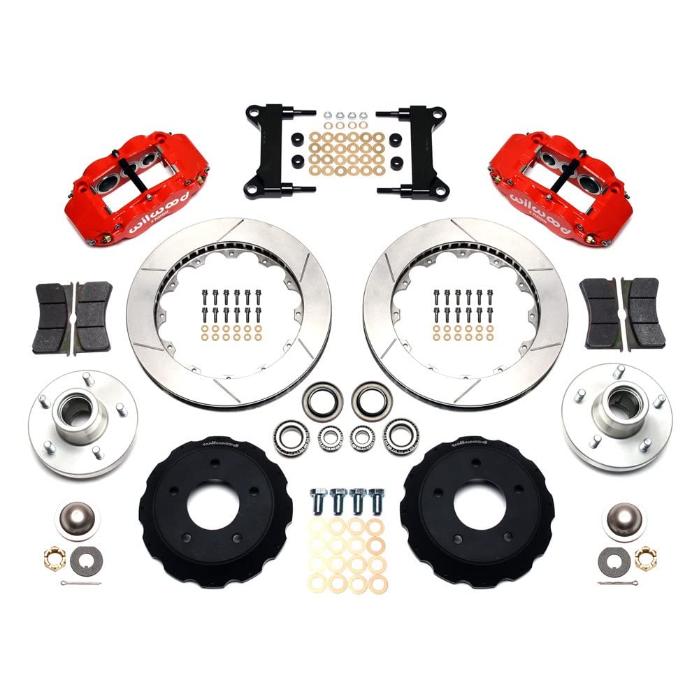 Front Hub Kit FNSL6R, 14.00", Red