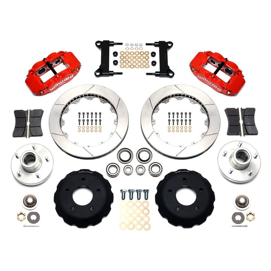 Front Hub Kit FNSL6R, 14.00", Red
