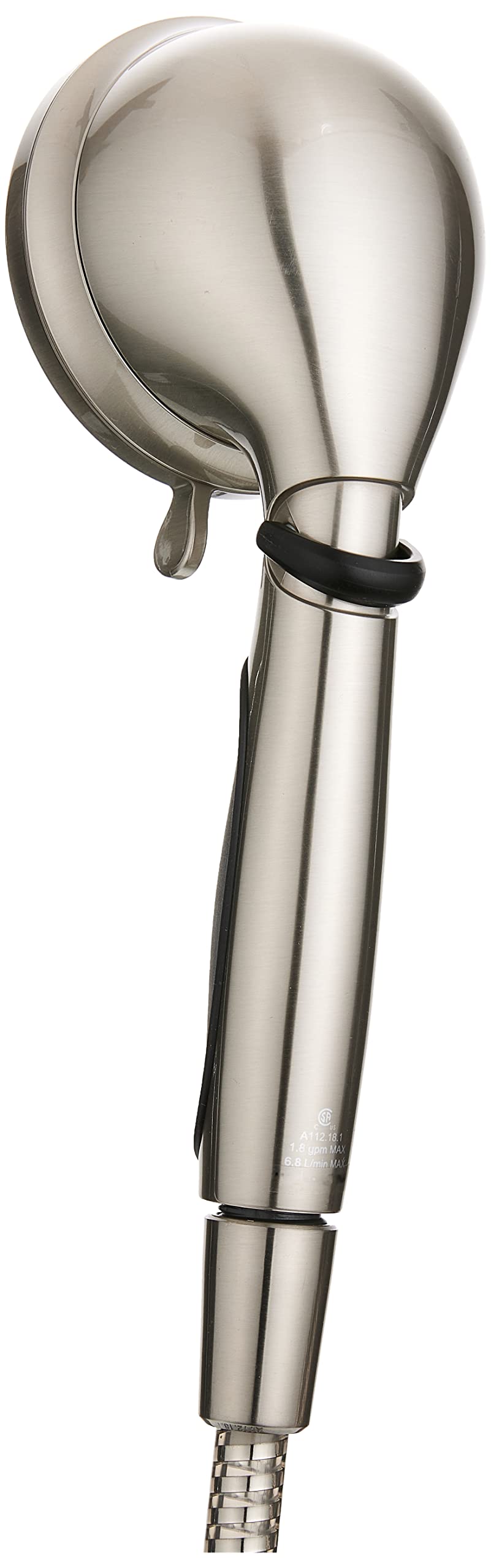 Oxygenics ETL 92489 Fury RV Handheld Shower - Brushed Nickel, 72 inch Hose length