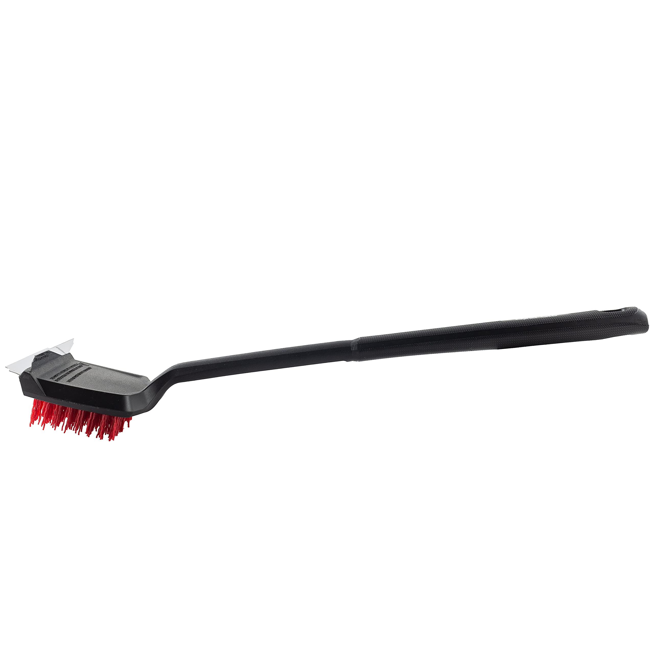 Dyna Glo 18" Nylon Bristles Flat Top Grill Brush w. Stainless Steel Scraper