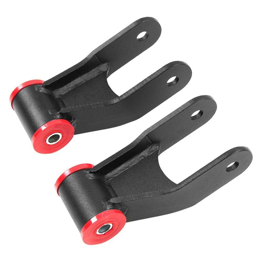 1" Rear Lifted Zone Offroad Leaf Spring Shackles