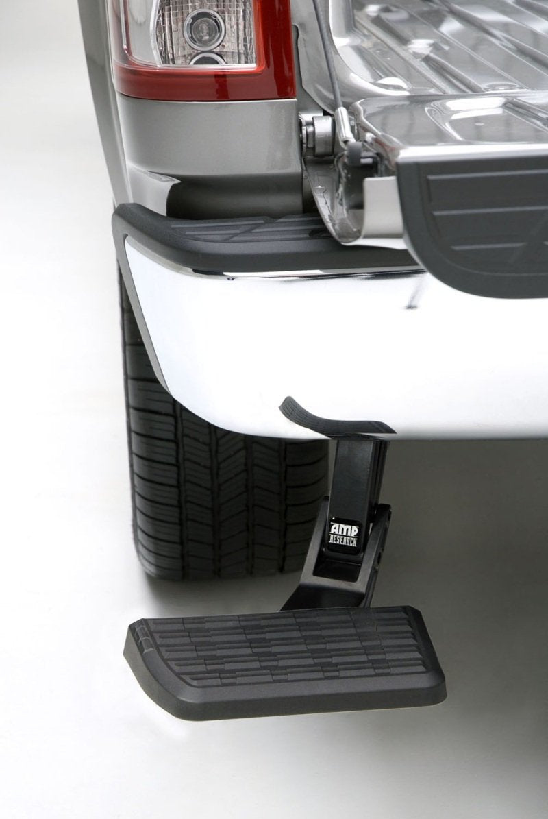AMP Research RealTruck BedStep | 75300-01A | Fits 2007 - 2013 Chevrolet Silverado 1500 & GMC Sierra 1500; 2007 - 2010 Silverado/Sierra 2500 HD/3500 HD (All Exclude 2007 Classic & Flareside Bed)