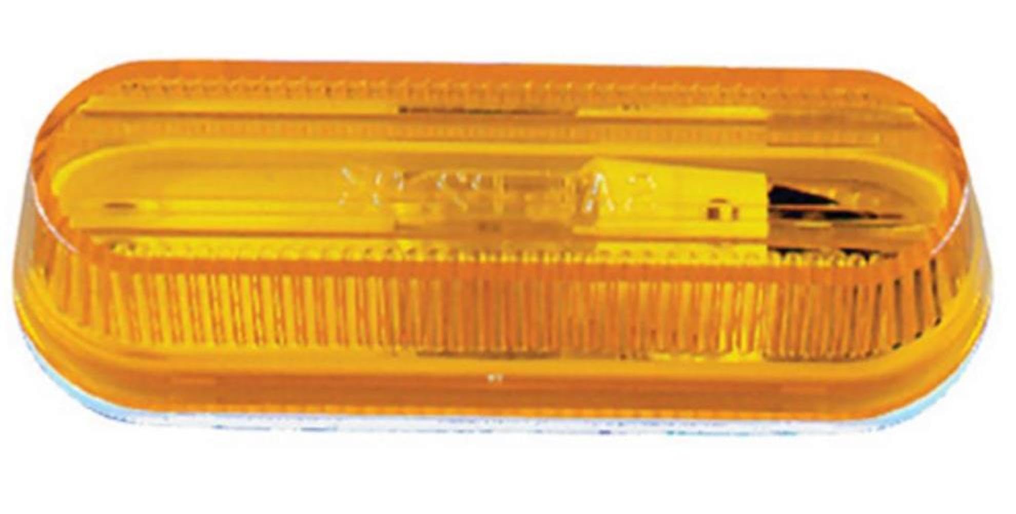 V136A Peterson Manufacturing 3.5"x1.125" LED Strobe Light (Inc M/C P2 Oblige), 1 Pack