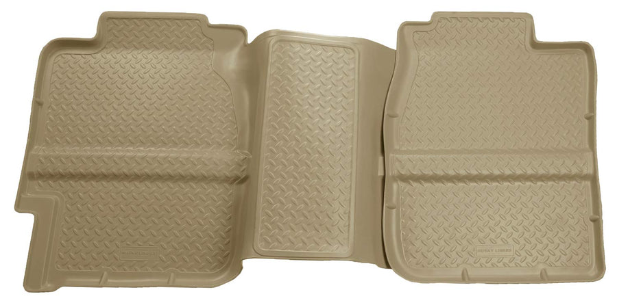 Classic Style Series Husky Liners | 1999-2007 Silverado/Sierra 1500 Extended Cab, 1999-2007 Chevrolet Silverado/GMC Sierra2500/3500 Extended Cab | 2nd Seat Floor Liner, Tan | 61363