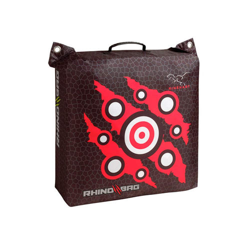 RhinoBag 26" Rinehart Archery Target | Large Weatherproof Bag Target with Dual-Layer Power Band | Field Point & Broadhead Compatible | Made in USA